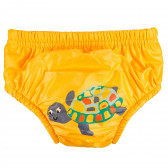 Бански за бебе момче в жълт цвят с костенурка - размер М - от 12 до 14 кг. Mycey 97714 