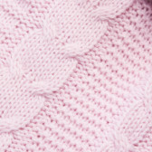 Плетено одеяло за бебе, розово Mycey 97736 2