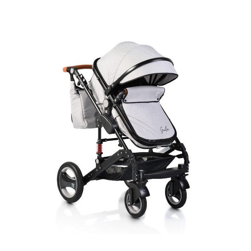 Комбинирана детска количка Gala 2 в 1 Premium, сива  97776