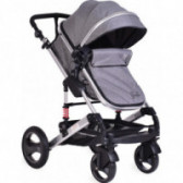 Комбинирана детска количка Gala 2 в 1 Premium, тъмносива Moni 97778 