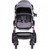 Комбинирана детска количка Gala 2 в 1 Premium, тъмносива Moni 97783 6