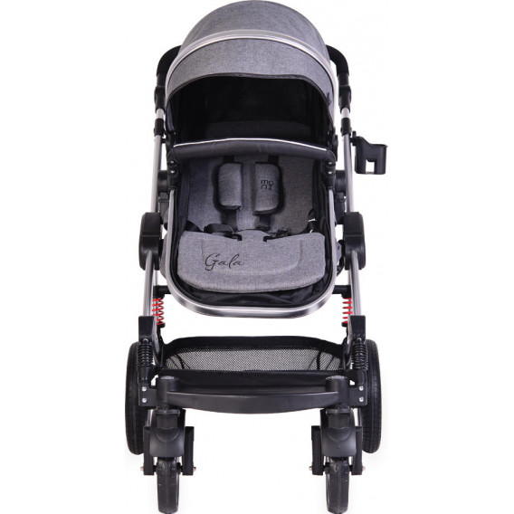 Комбинирана детска количка Gala 2 в 1 Premium, тъмносива Moni 97783 6