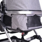 Комбинирана детска количка Gala 2 в 1 Premium, тъмносива Moni 97784 7