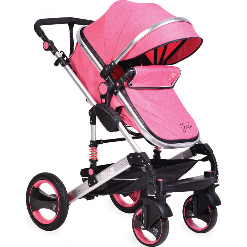 Комбинирана детска количка Gala 2 в 1 Premium, розова  97786