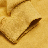Панталон жълт , органик памук за момиче NINI 98794 3