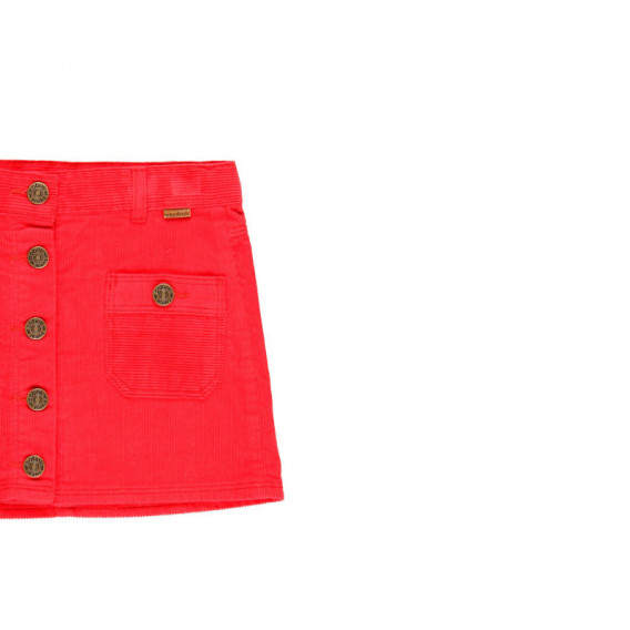 Памучна пола за момиче с метални копчета Boboli 99221 3