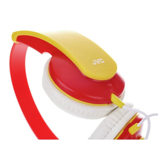 Стерео слушалки ha-kd5-v, червено и жълто JVC 99284 2