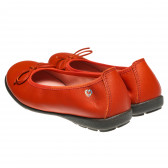 Оранжеви обувки за момиче с панделка Paola 99441 2