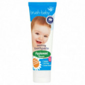 Паста за зъби за бебета и деца, пластмасова тубичка, 50 мл brush-baby 99520 