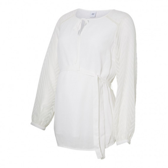 Блуза за бременни с полупрозрачни ръкави Mamalicious 99599 5